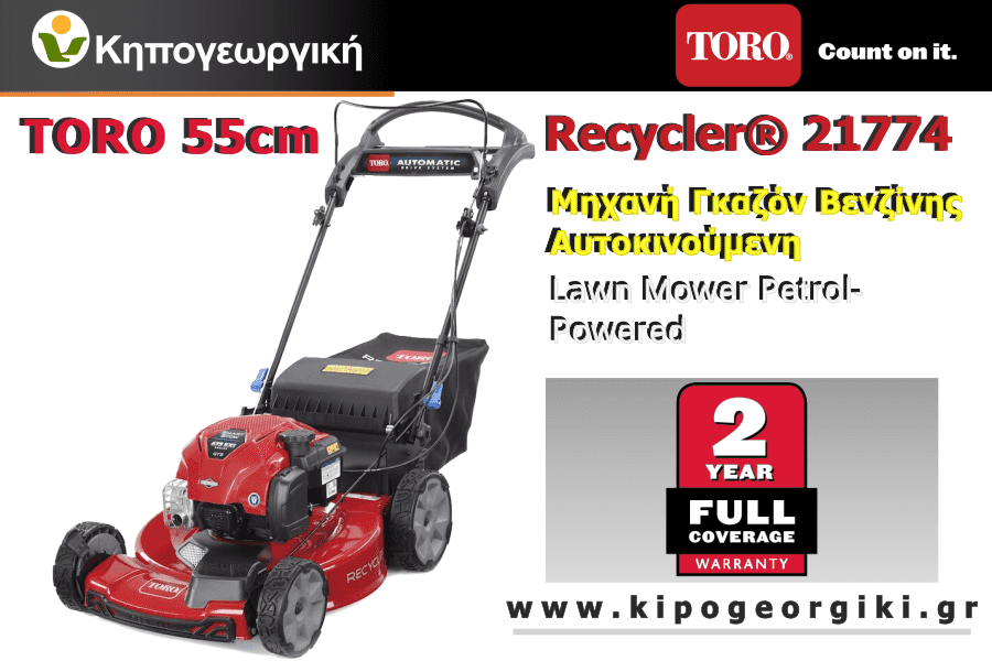 TORO Recycler® S55AWST SmartStow 55cm B&S 675 EXI 163cc